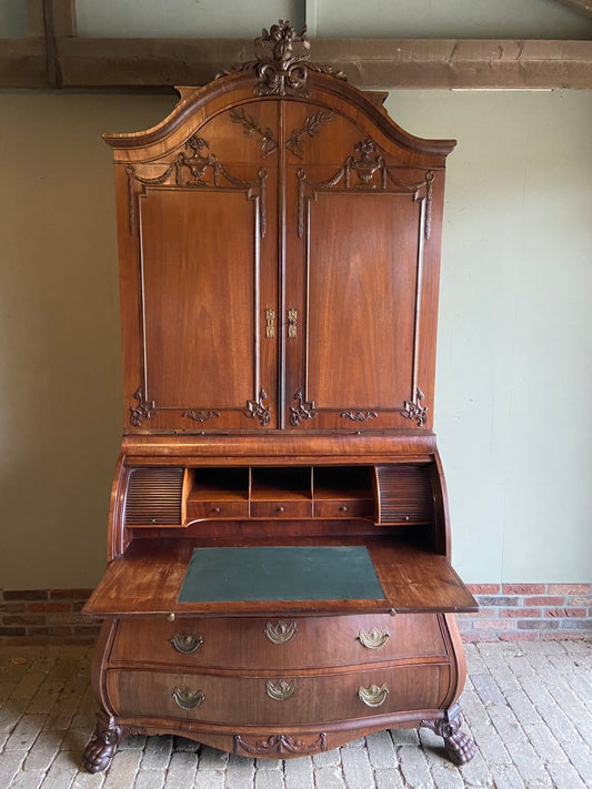 Antieke kasten, antiek topbureau, den ouden steegh, antiek secretaire, antiek bureau, antiek buro, antiek kabinet, antieke mahonie kast, antieke mahonie bureau, antiek buiksecretaire, antieke schrijftafel, antiek Empire bureau, antieke Empire secretaire.